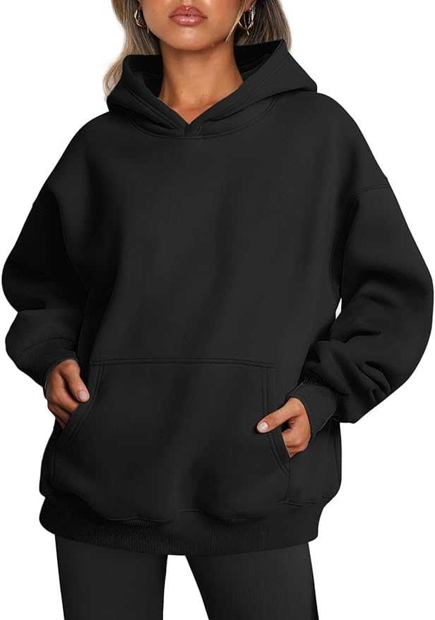 Trendy Queen Womens Oversized Hoodies Fleece Sweatshirts Long Sleeve Sweaters Pullover Fall Outfits