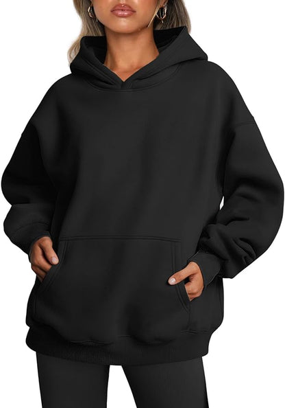 Trendy Queen Womens Oversized Hoodies Fleece Sweatshirts Long Sleeve Sweaters Pullover Fall Outfits